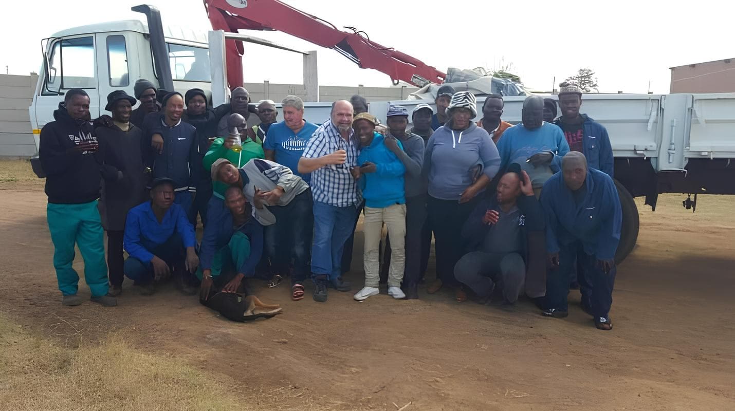 Glass recycling facility